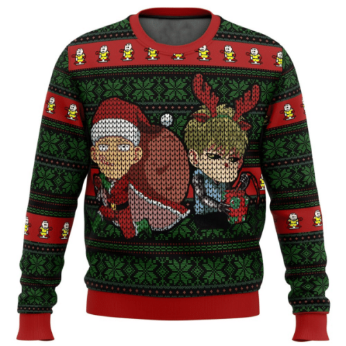 One Punch Man Anime Ugly Sweater Gifts – Perfect for Fans!
