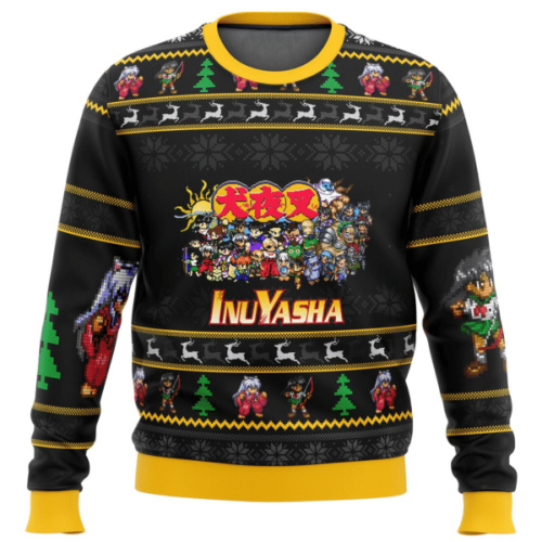 Inuyasha Anime 2 Ugly Sweater Gifts – Perfect for Fans!