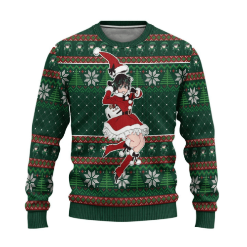 Fubuki 11 Ugly Sweater Gifts: Perfect One Punch Man Anime Fan Ugly Sweater