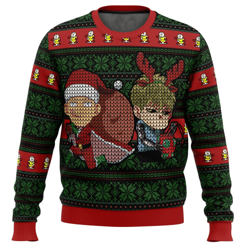Unique One Punch Man Anime Ugly Sweater Gifts – Perfect for Fans!