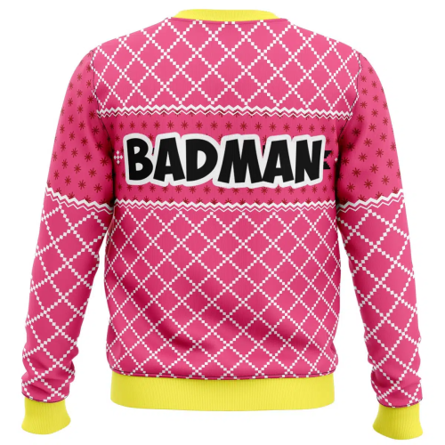 Nysekai “Vegeta Pink Badman Dragon Ball Z Ugly” Christmas Sweater
