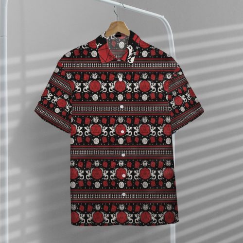 3D D&D Dungeons And Dragons Ugly Sweater Custom Hawaii Shirt
