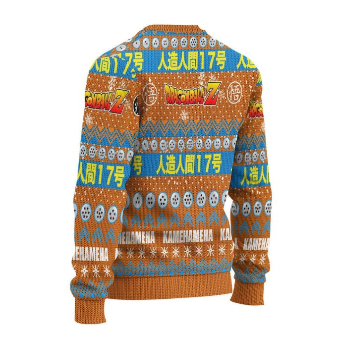 Android 17 Dragon Ball Z Ugly Christmas Sweater
