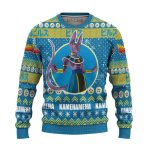 Beerus Dragon Ball Z Ugly Christmas Sweater