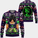 Broly Ugly Christmas Sweater Anime Dragon Ball Xmas Gifts 1k86,Dragon Ball Anime Xmas Christmas Gift Fan