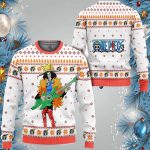 Get Festive with Brook Anime Ugly Christmas Sweater – Limited Edition Fun!