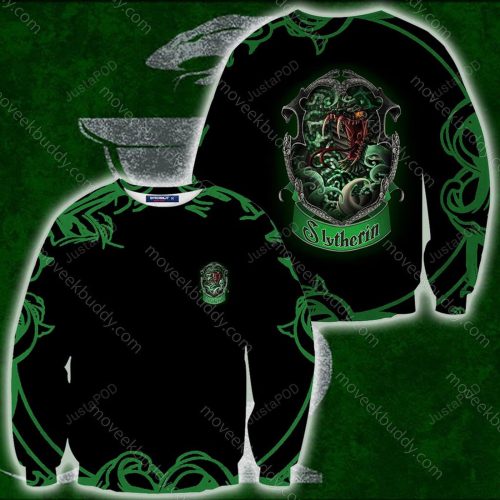 Cunning Like A Slytherin Harry Potter For Unisex Ugly Christmas Sweater, All Over Print Sweatshirt