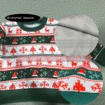 DnD Classes Collection Christmas Ugly Sweater, DnD Christmas Ugly Sweater Over Print, Dungeons and Dragons Ugly Christmas Ugly Sweater 3D