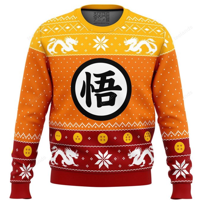 Dragon Ball Christmas sweater