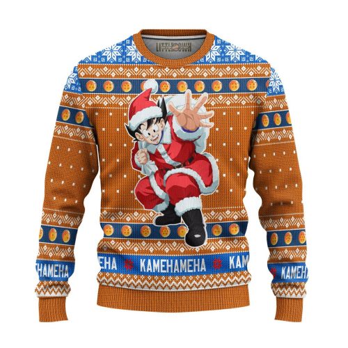 Dragon Ball Son Goku Ugly Christmas Sweater, All Over Print Sweatshirt