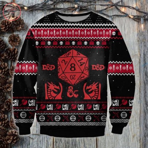 Dragon Lord Of The Rings For Unisex Ugly Christmas Sweater, All Over Print Sweatshirt