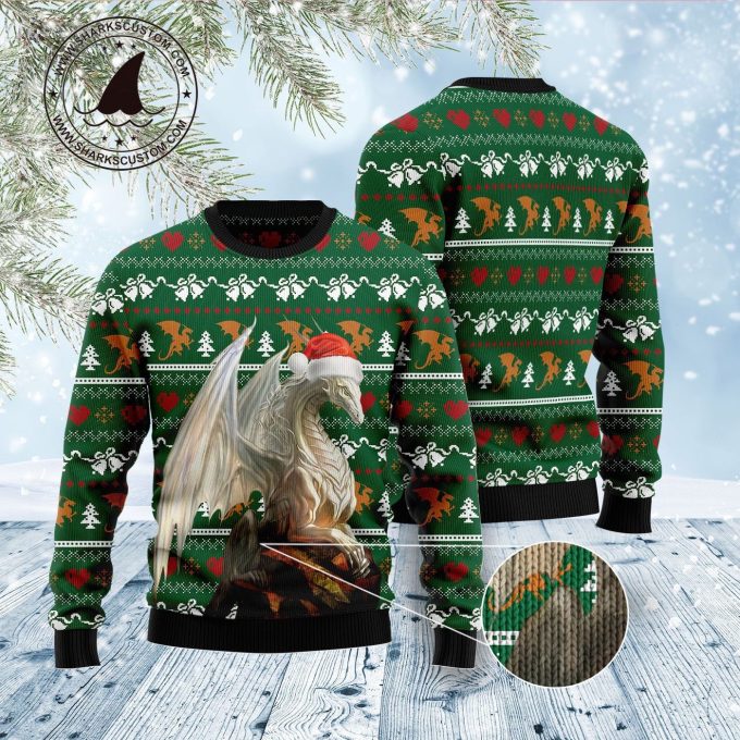 Dragon Nice D1111 Ugly Christmas Sweater –  Best Gift For Christmas, Noel Malalan – Christmas Signature