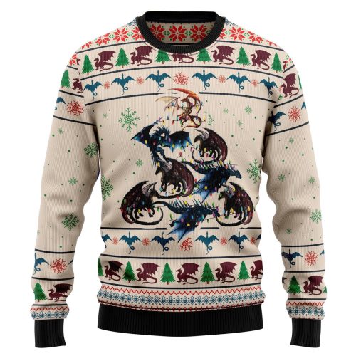 Dragon Tree G5112 Ugly Christmas Sweater -  Best Gift For Christmas, Noel Malalan - Christmas Signature