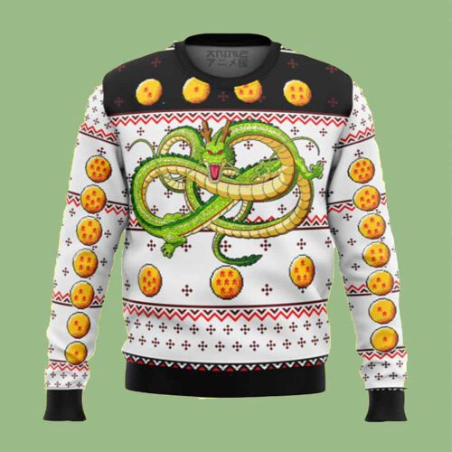 Dragonball Z Shenron Dragon Ball Ugly Christmas Sweater
