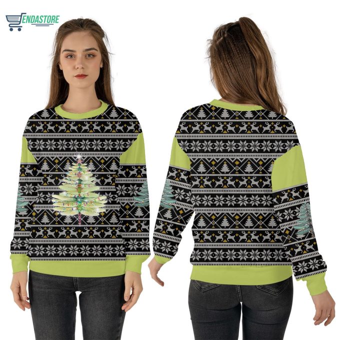 Dragonfly Ugly Christmas Sweater