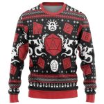 Dungeons And Dragons Christmas Ugly Sweater