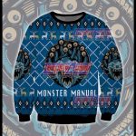 Dungeons And Dragons Monster Manual Ugly Christmas Sweater, All Over Print Sweatshirt