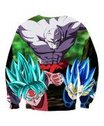 Enemy Sneak Attack Dragon Ball For Unisex Ugly Christmas Sweater, All Over Print Sweatshirt