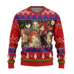 Fairy Tail Anime Ugly Christmas Sweater – Festive All Over Print Sweatshirt