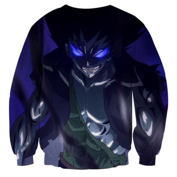 Fairy Tail Iron Dragon Gajeel Ugly Christmas Sweater, All Over Print Sweatshirt