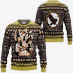 Fukurodani Academy Haikyuu Anime Ugly Christmas Sweater – All Over Print Sweatshirt: Festive and Stylish!