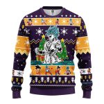 Goku Blue Dragon Ball Ugly Christmas Sweater, All Over Print Sweatshirt