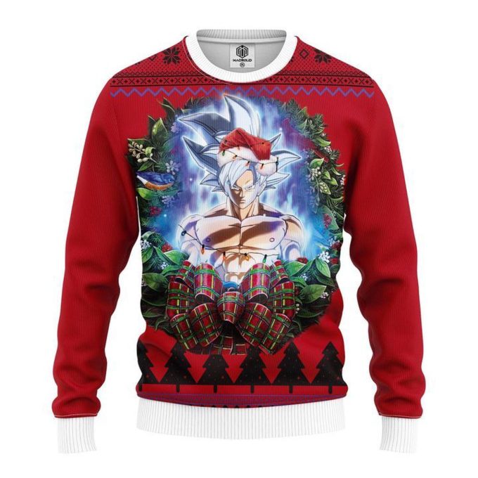 Goku Dragon Ball Vegeta Super Saiyan For Unisex Ugly Christmas Sweater, All Over Print Sweatshirt