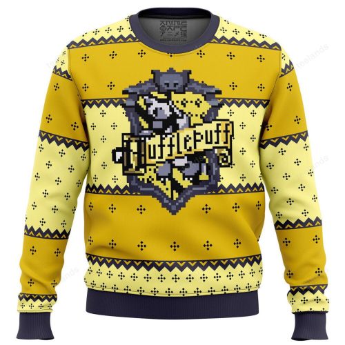 Harry Potter hufflepuff Christmas sweater