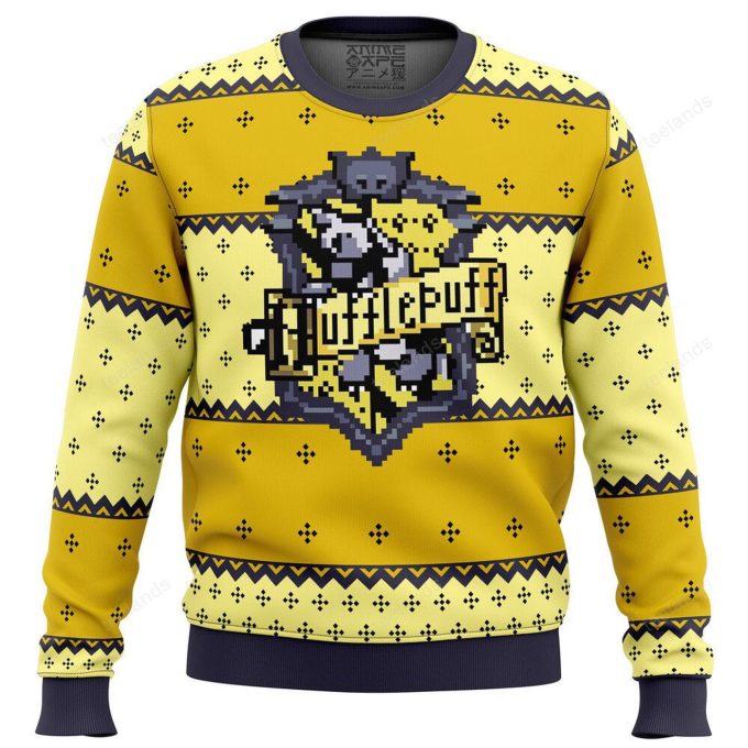 Harry Potter hufflepuff Christmas sweater