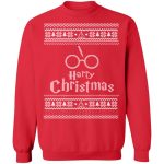 Harry Potter Wizard Movie Ugly Christmas Sweater, Long Sleeve