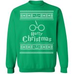 Harry Potter Wizard Movie Ugly Christmas Sweater, Long Sleeve