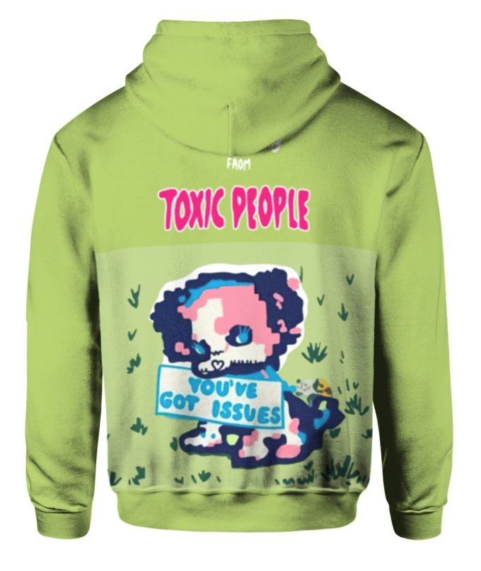 Harry Styles green stay away from toxic people Christmas sweater