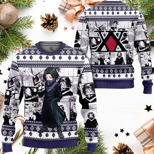 Hxh Feitan Portor Anime Ugly Christmas Sweater: Festive & Stylish Holiday Apparel