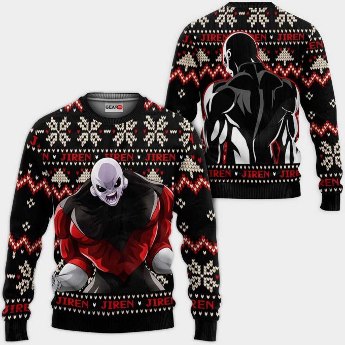 Jiren Dragon Ball Ugly Christmas Sweater, All Over Print Sweatshirt