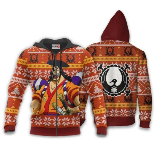 Kozuki Oden Ugly Christmas Sweater – One Piece Anime 1k497 Fan Gift – Stylish Unisex Hoodie
