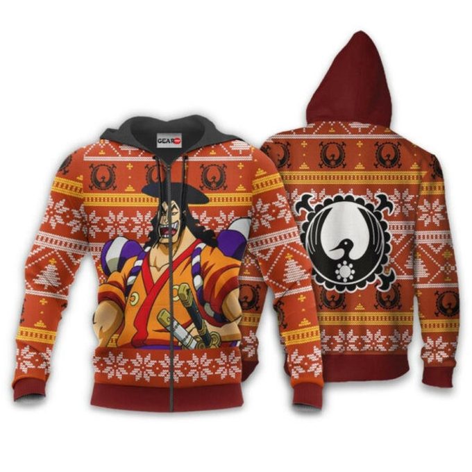 Kozuki Oden Ugly Christmas Sweater – One Piece Anime 1k497 Fan Gift – Stylish Unisex Hoodie