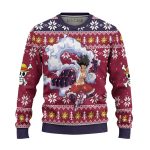 Luffy Gear 4 Ugly Christmas Sweater – One Piece Anime All Over Print Sweatshirt