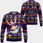 Majin Buu Fat Dragon Ball Ugly Christmas Sweater, All Over Print Sweatshirt