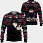 Stylish Megumi Fushiguro Anime Jujutsu Kaisen Ugly Christmas Sweater – All Over Print Sweatshirt