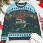 Merry Critmas Dungeons and Dragons Ugly Sweater