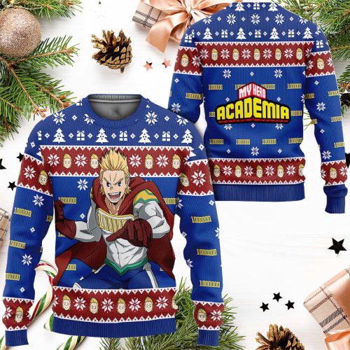 Get Festive with Mirio Togata Anime Ugly Christmas Sweater – Perfect Holiday Attire!