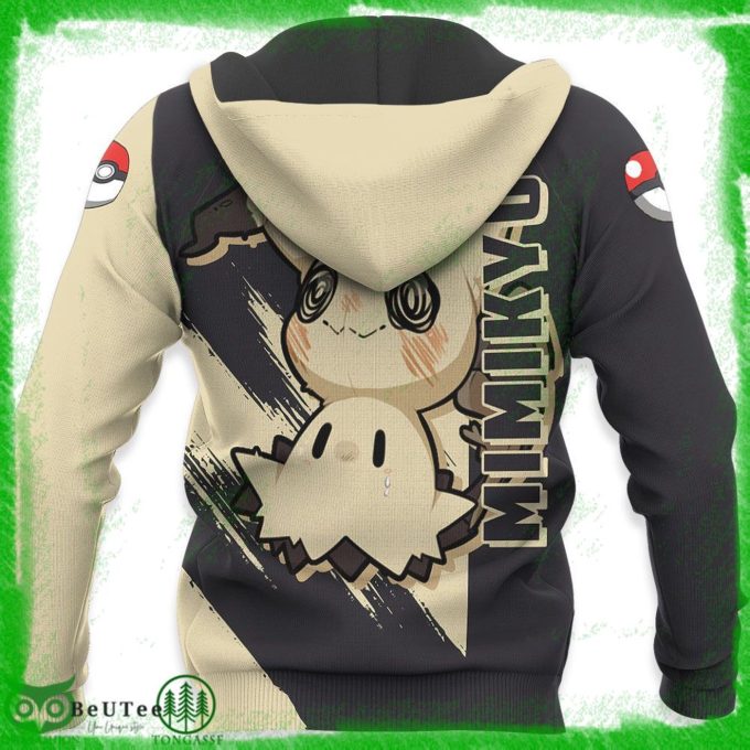 Pokemon Mimikyu Anime Ugly Sweater Hoodie – Playful & Stylish Pikachu-Inspired Shirt