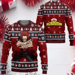 Get Festive with Red Riot Anime Ugly Christmas Sweater – Limited Edition Holiday Attire
