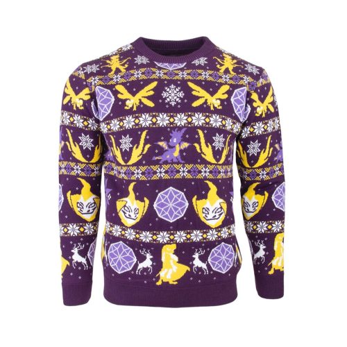 Spyro The Dragon Fairisle For Unisex Ugly Christmas Sweater, All Over Print Sweatshirt