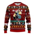 Tengen Uzui Demon Slayer Ugly Christmas Sweater – All Over Print Sweatshirt