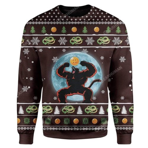 Ugly Sweater Best Gift For Christmas Xmas Dragon Ball Custom Sweater Apparel