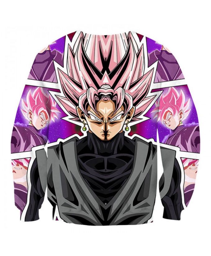 Wearing Earrings Dragon Ball For Unisex Ugly Christmas Sweater, All Over Print Sweatshirt