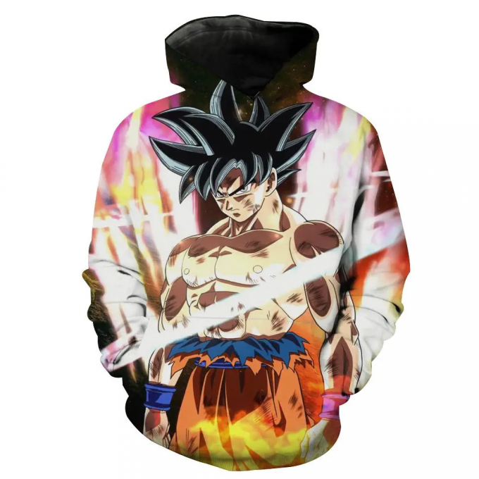 Ultra Instincts Goku Dragon Ball Super Goku Hoodie 3D  AOP Shirt