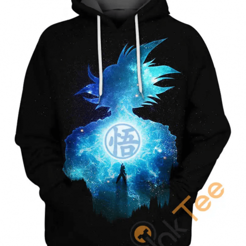 Goku Energy Hoodie 3D  AOP Shirt