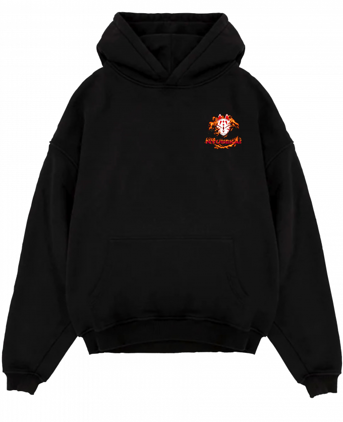 Rengoku X Flaming Tiger – Demon Slayer Hoodie